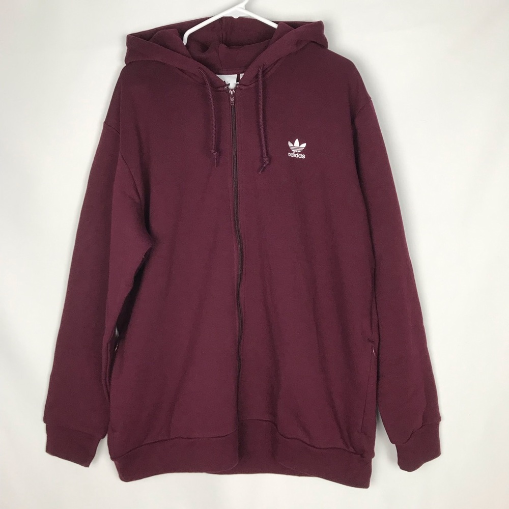 NEW Adidas Full-Zip Logo Hoodie